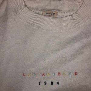 Brandy Melville cropped sweatshirt